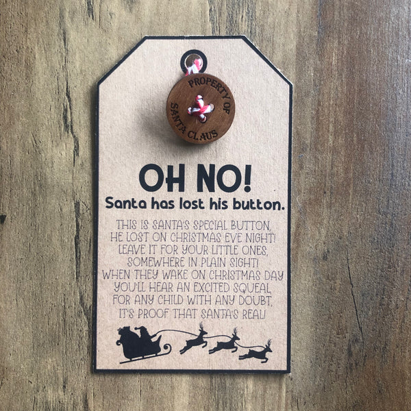 Santa Claus Lost Button