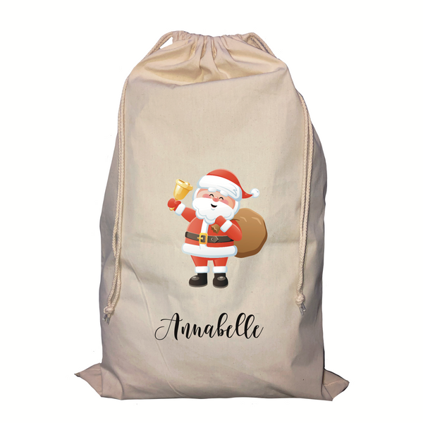 santa personalised santa sack