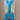 Sky blue adjustable kids suspenders