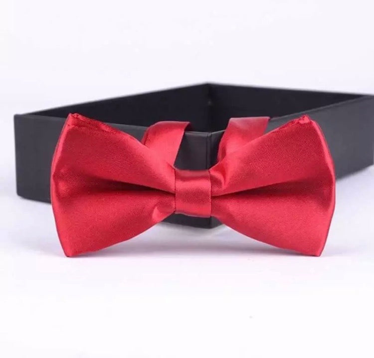 Boys Red Bow Tie