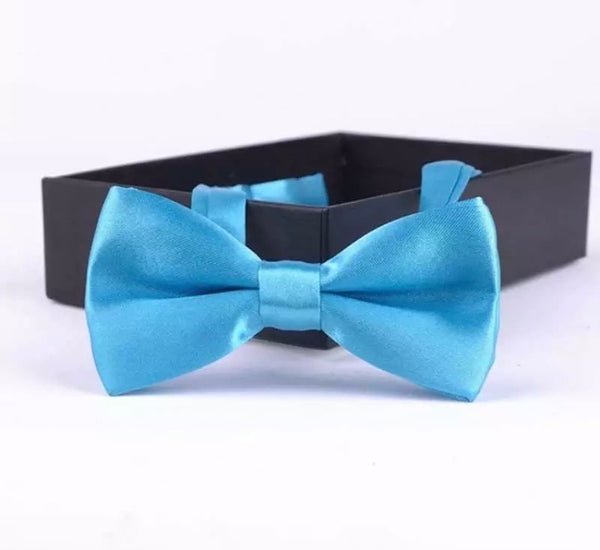 Boys Baby Blue Bow Tie