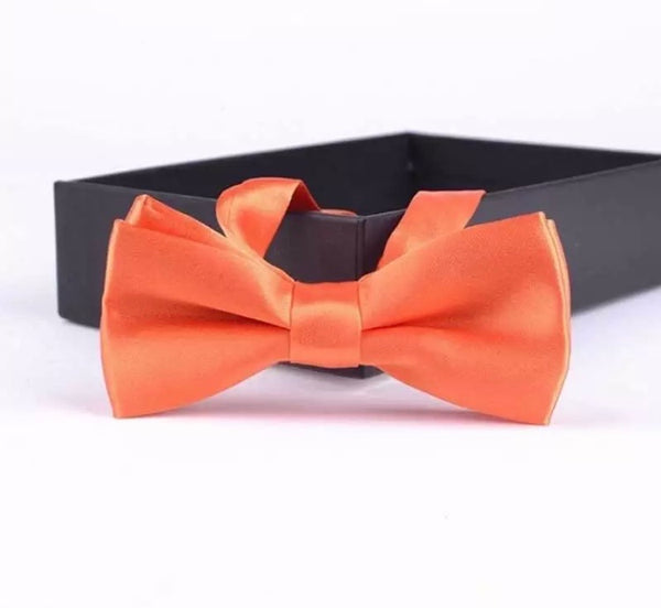 Boys Orange Bow Tie